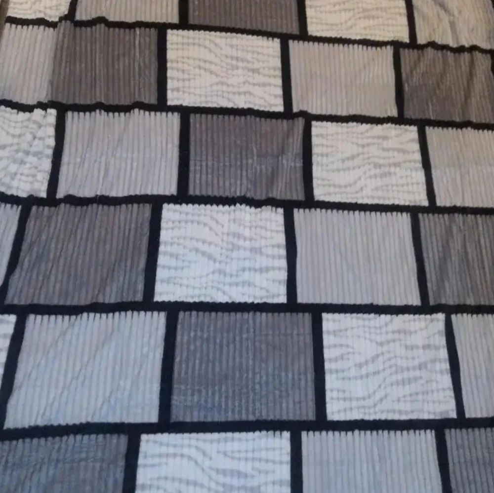 1pc Checkered Twin Plush Throw Blanket Bedding NWT
